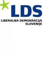 The symbol of the Liberal Democracy of Slovenia