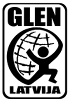 The symbol of GLEN Latvia
