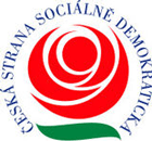 The symbol of the Czech Social Democratic Party 