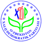 The symbol of the People's Democratic Party of Uzbekistan