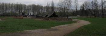 Internment camp of Bierkenau: crematorium