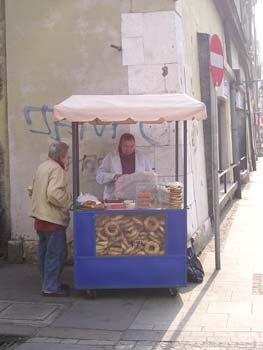 Have a snack in Krakow